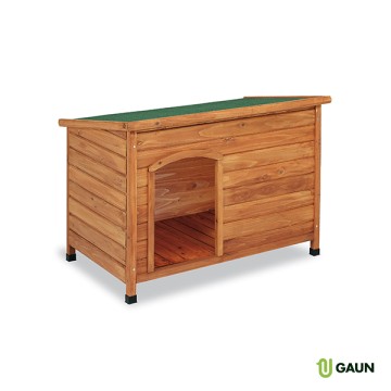 CASETA MADERA TECHO PLANO...