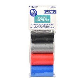 BOLSAS HIGIENICAS 4 ROLLOS