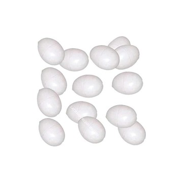 HUEVO PLASTICO PAJAROS